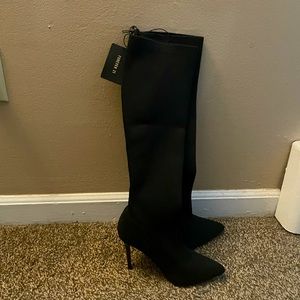 F21 SOCK BOOTS